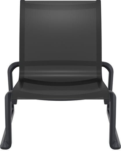 Coolum Outdoor Lounge Chair - Black