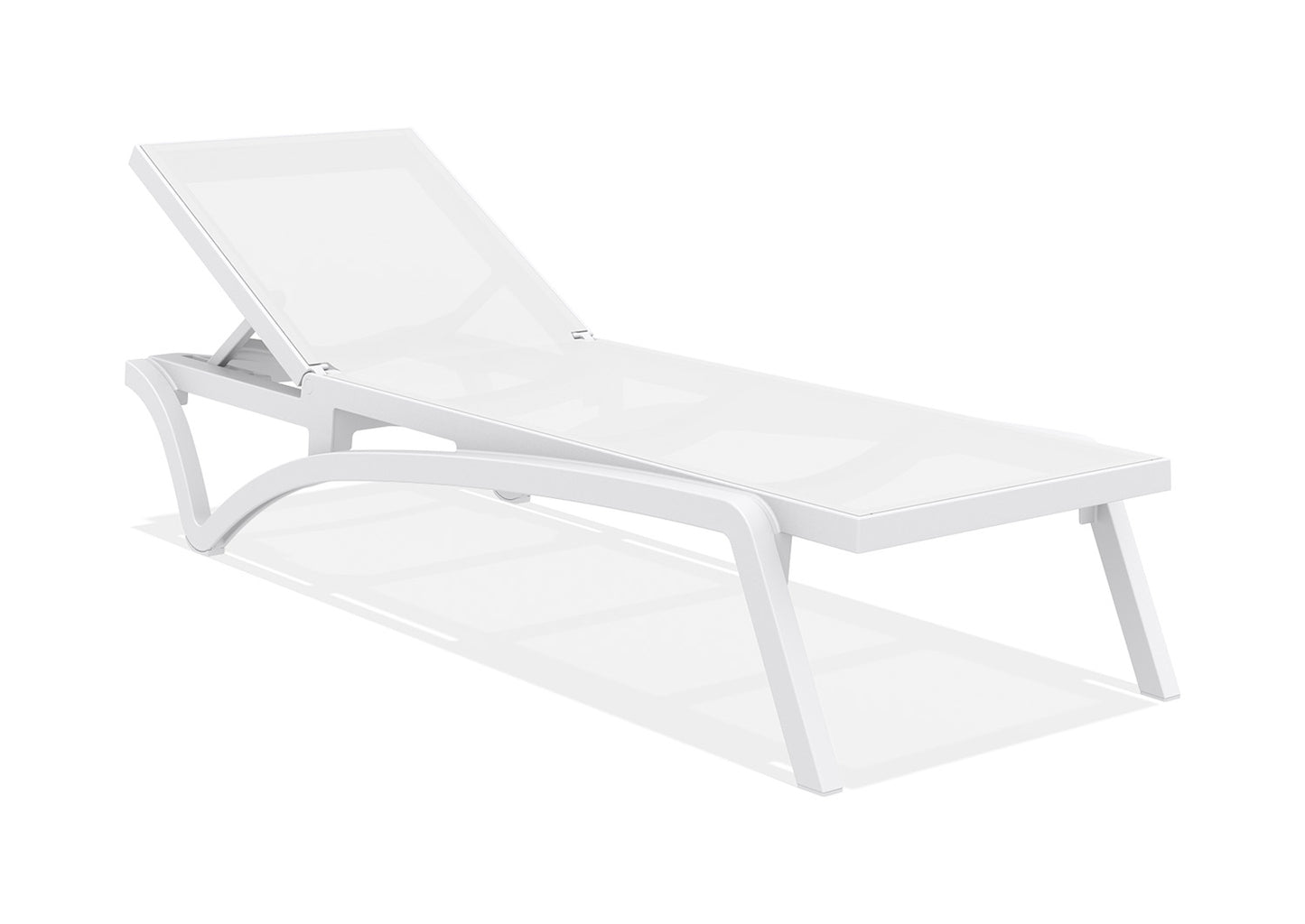 Coolum Sunlounge - White