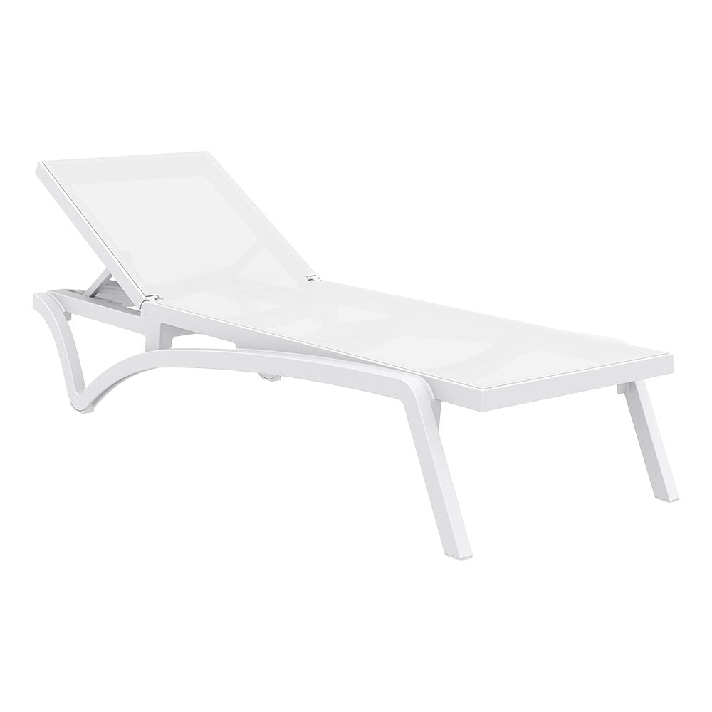 Coolum Sunlounge - White