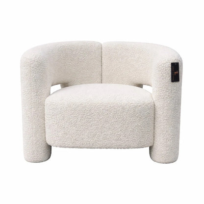 Cradle Accent Chair - White