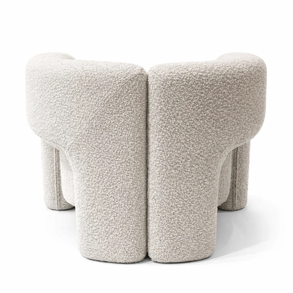 Cradle Accent Chair - White
