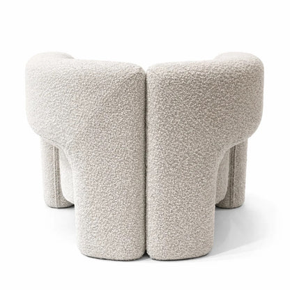 Cradle Accent Chair - White