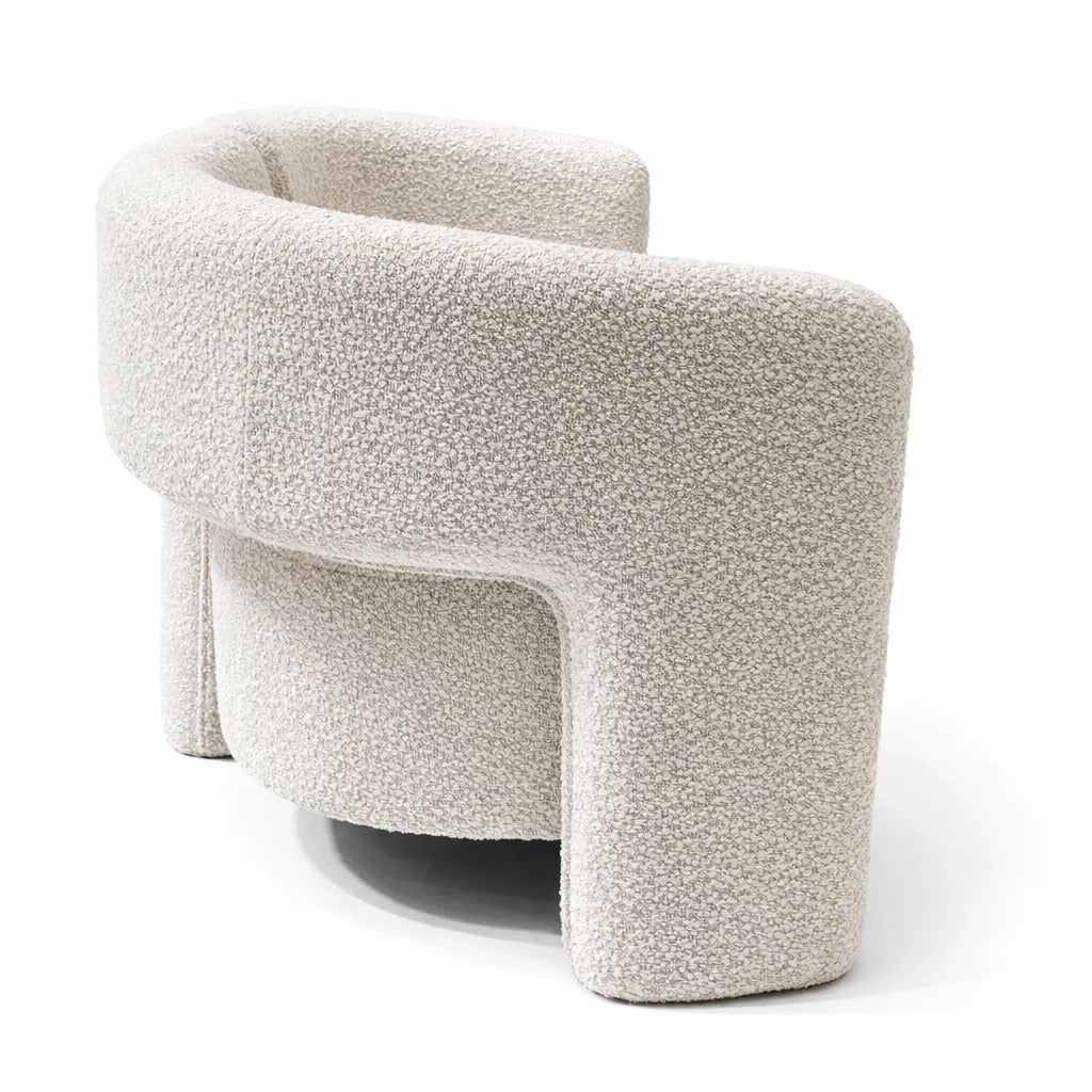 Cradle Accent Chair - White