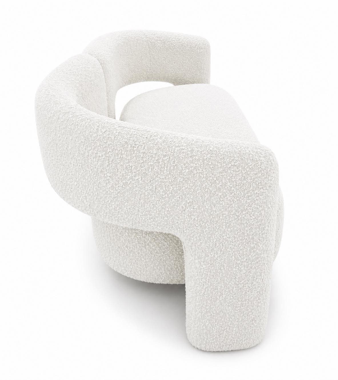 Cradle Sofa (2 Seater) White