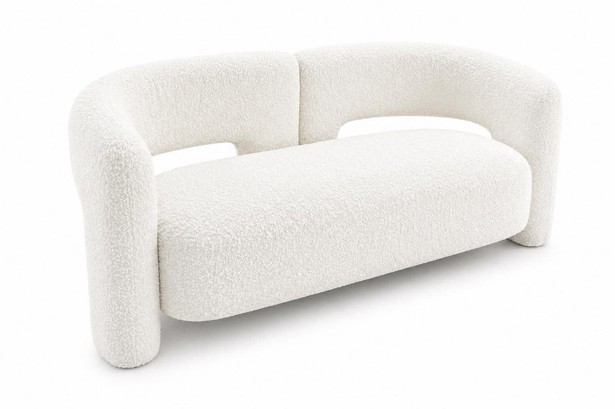 Cradle Sofa (2 Seater) White