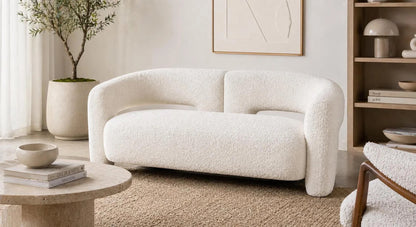 Cradle Sofa (2 Seater) White