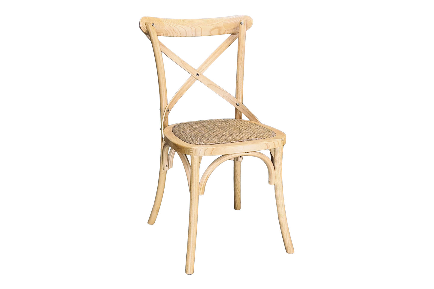 Cross Back Chair - Oak
