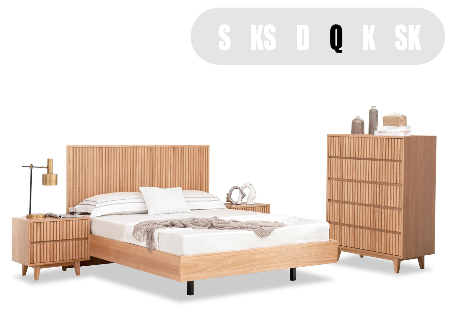 Escape Bedroom Set (4 Piece)