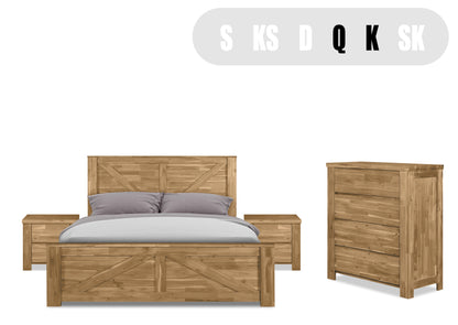 Fable Bedroom Set (4 Piece)