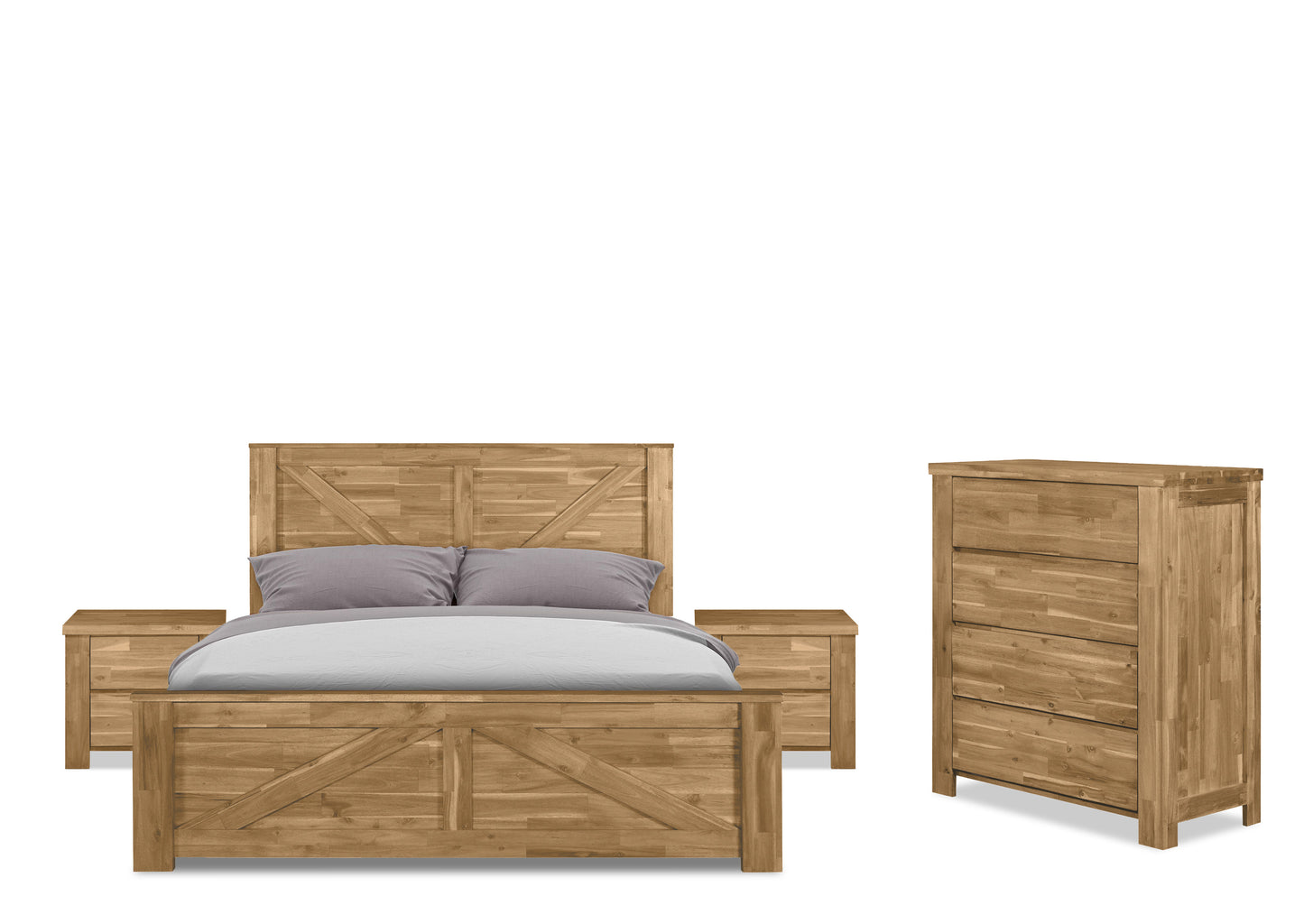 Fable Bedroom Set (4 Piece)