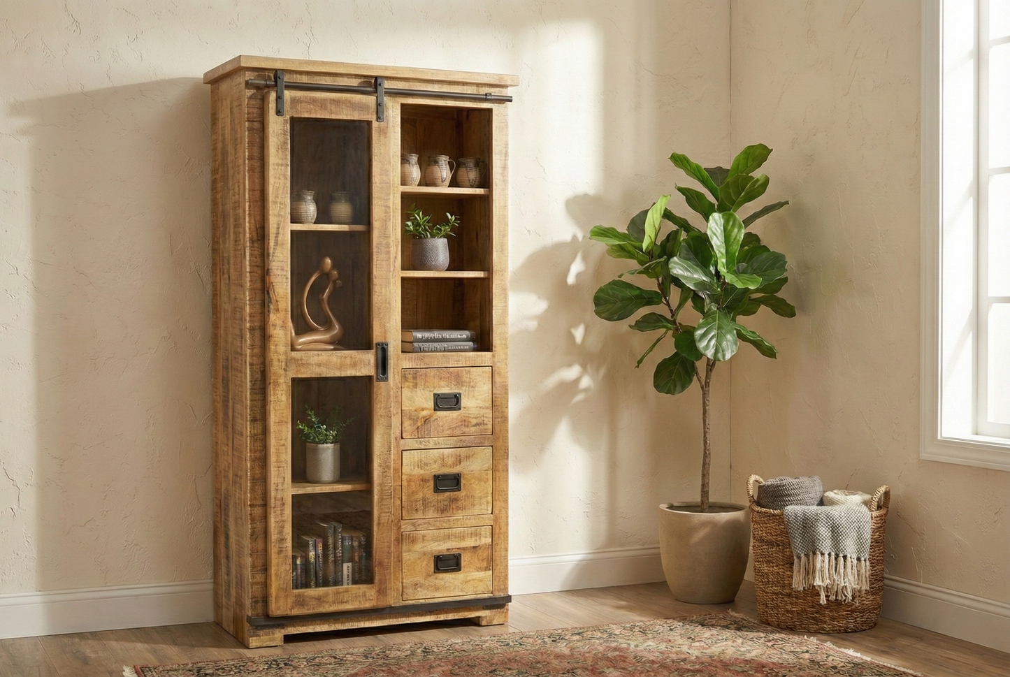 Forge Display Cabinet