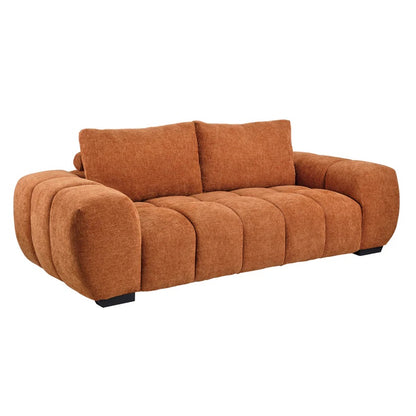 Glow Sofa (3 Seater) Rust