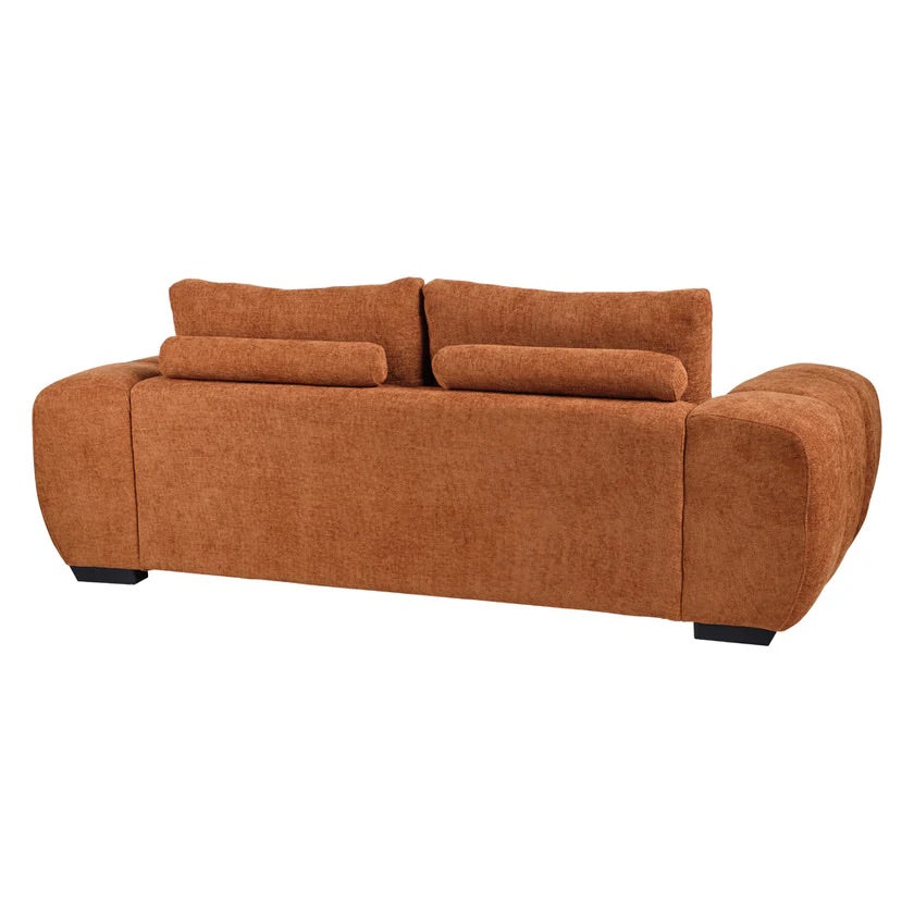 Glow Sofa (3 Seater) Rust