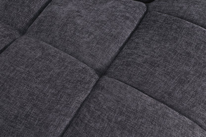 Glow Sofa with Chaise Charcoal