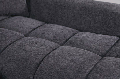 Glow Sofa with Chaise Charcoal