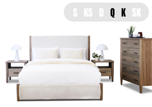 Hobart Bedroom Set (4 Piece)