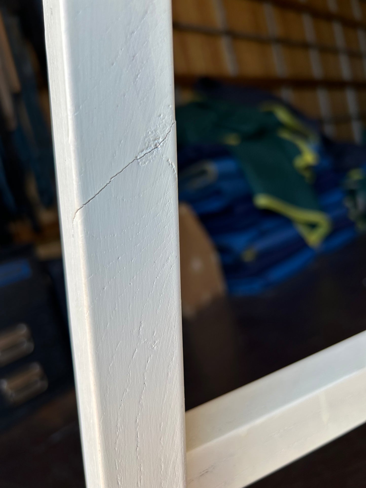 Factory Second - Parisienne Stool White & Oak (single)