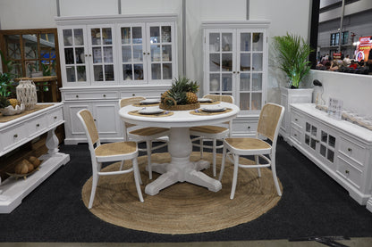 Parisienne Dining Table - White (1200mm)