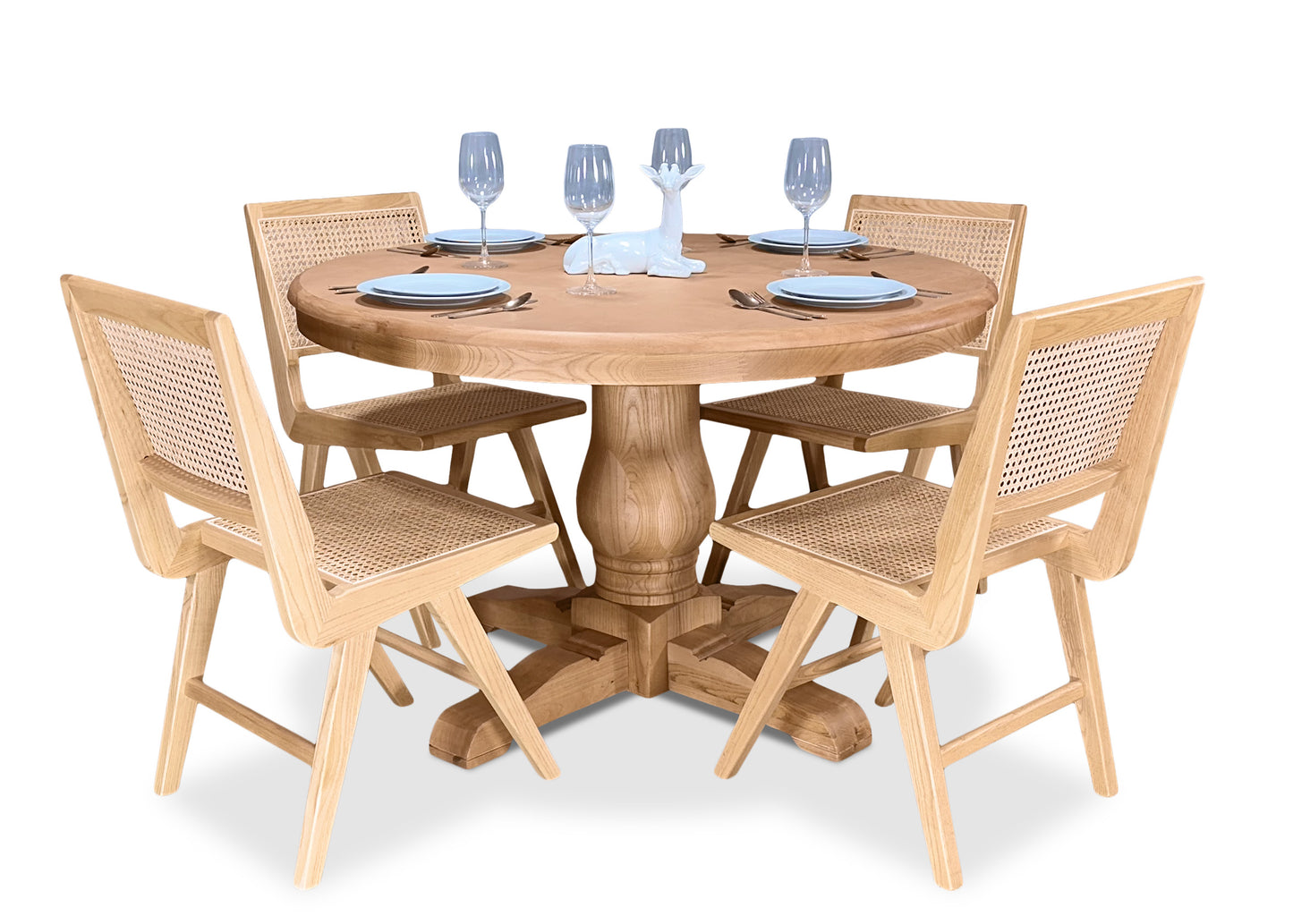 Parisienne Dining Table - Oak (1200mm)