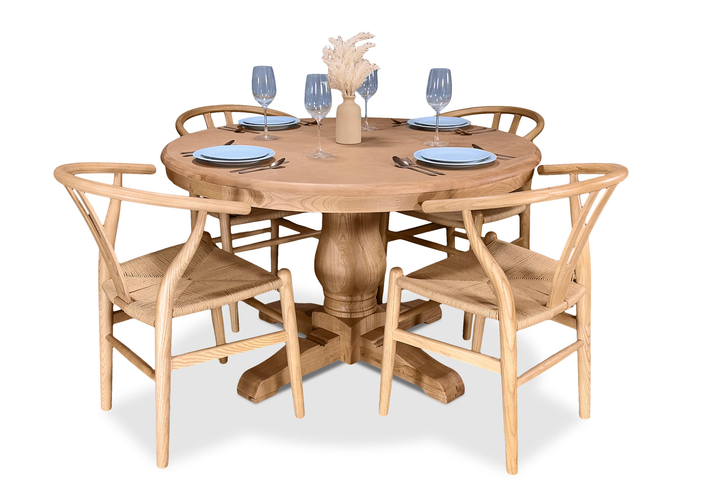 Parisienne Dining Table - Oak (1200mm)