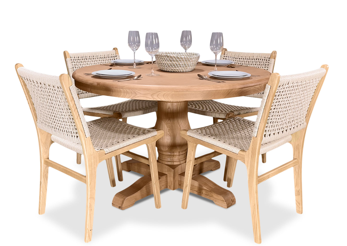 Parisienne Dining Table - Oak (1200mm)