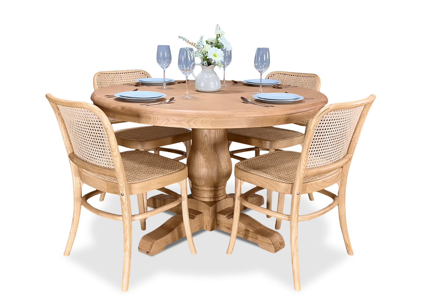 Parisienne Dining Table - Oak (1200mm)