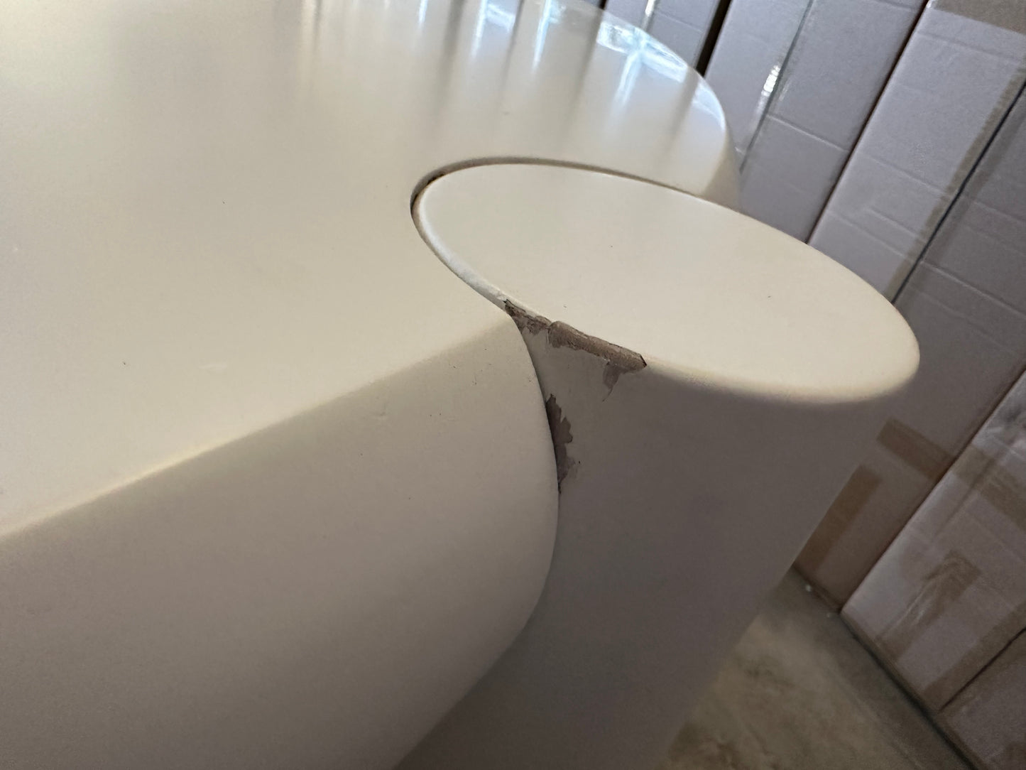 Factory Second - White - Artium 1200 Table