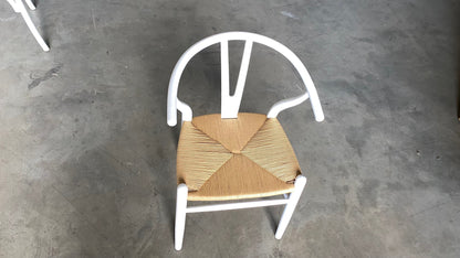 Factory Second - White - Wishbone Chair