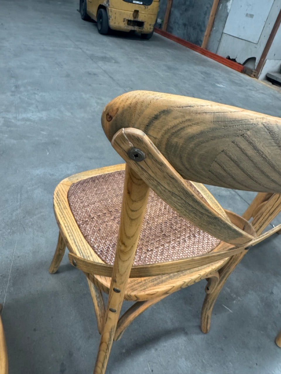 Factory Second - Cross Back Chairs Mango (Set of 3)