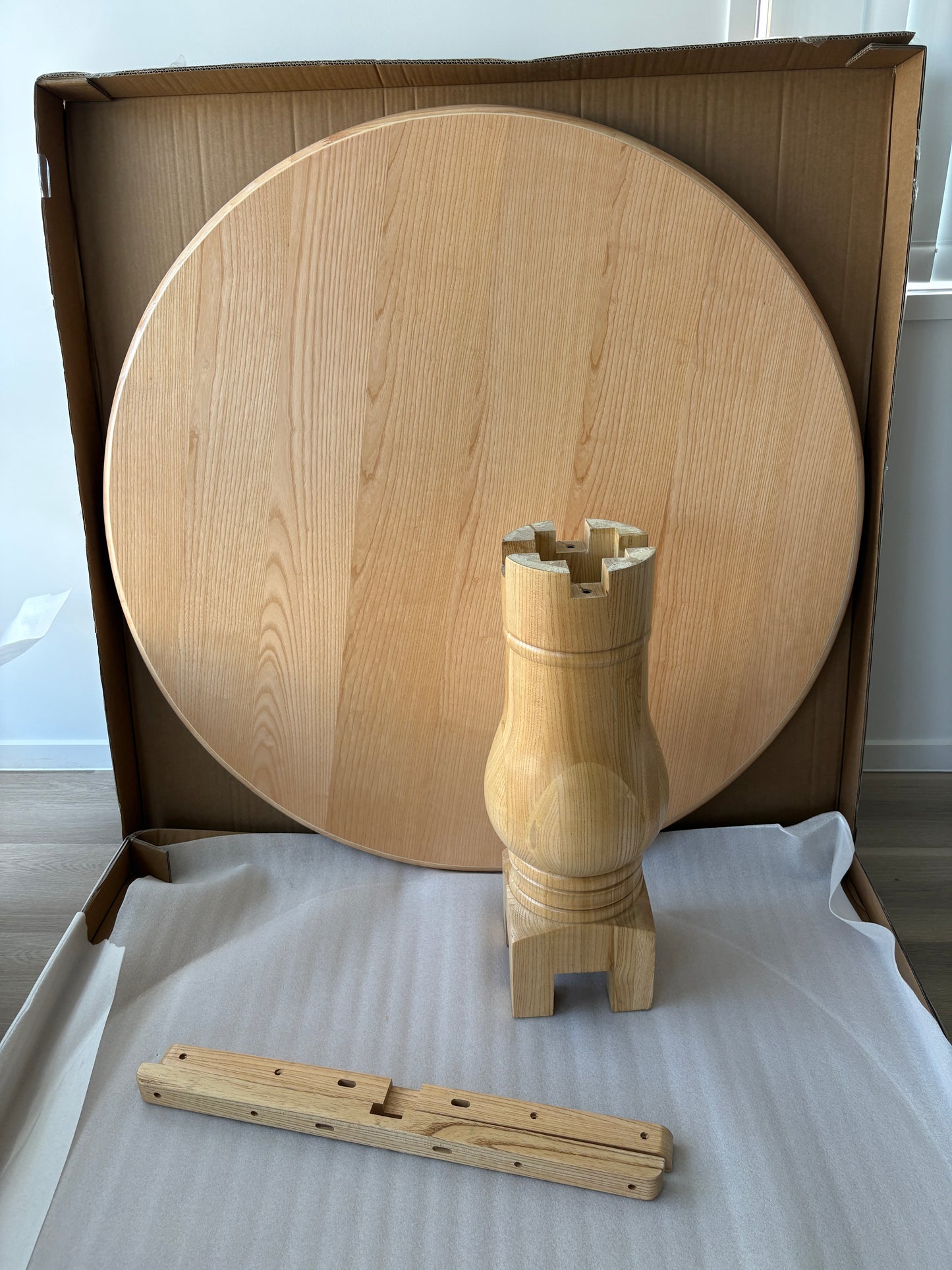 Parisienne Dining Table - Oak (1200mm) Round
