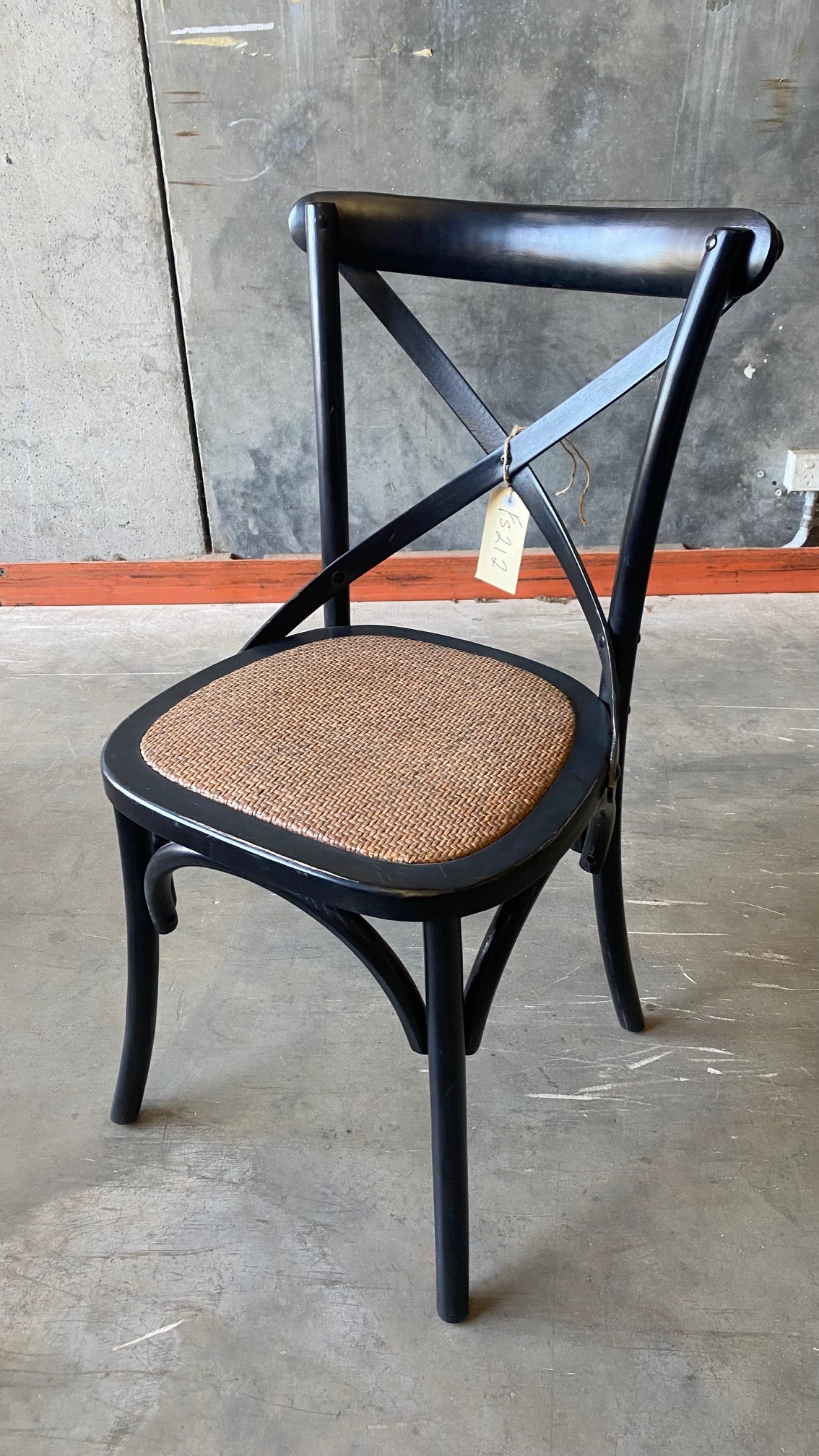 Factory Second - Black - Cross Back Chair (Single)