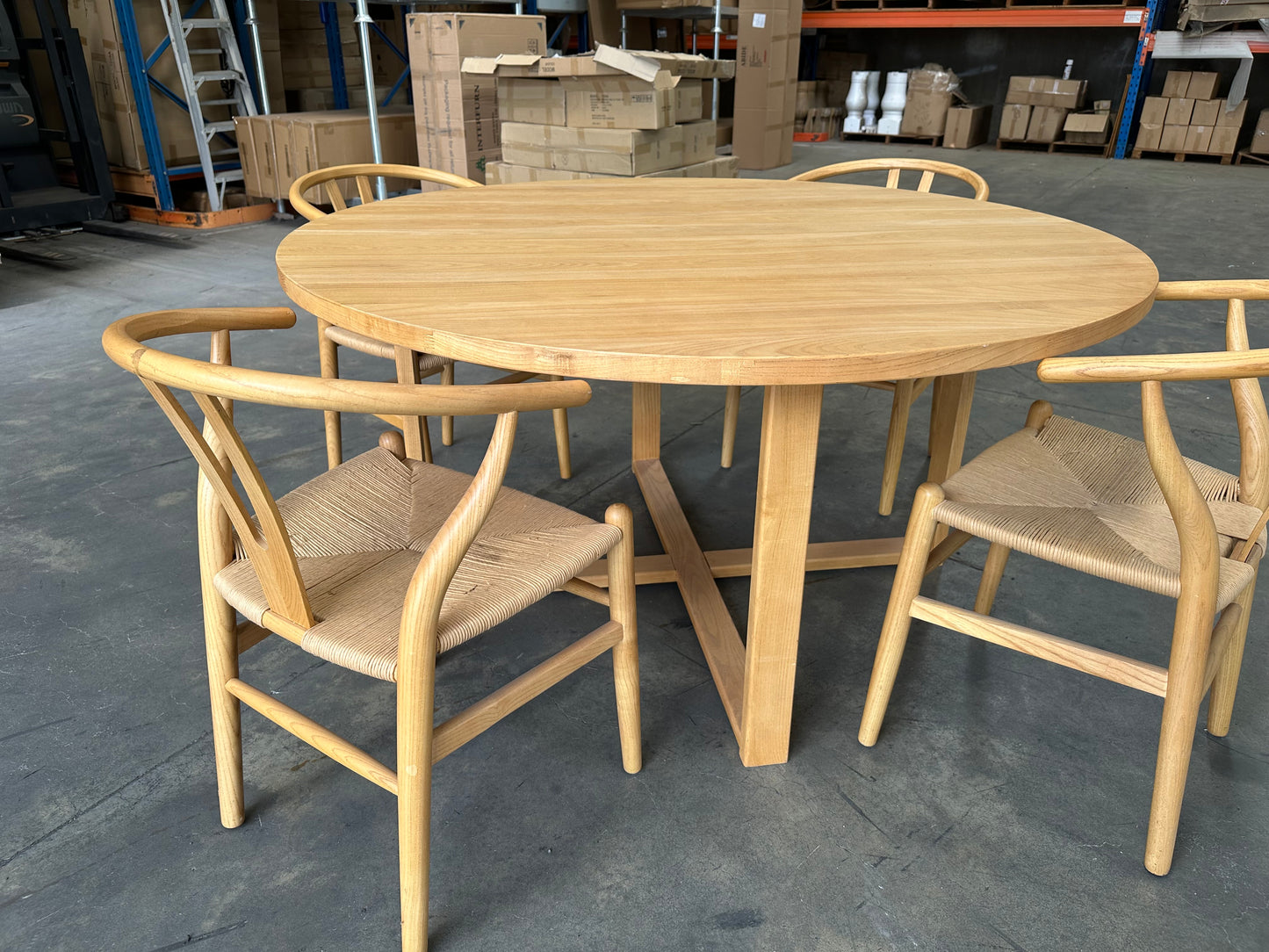 Factory Second - Panama & Wishbone Dining Suite