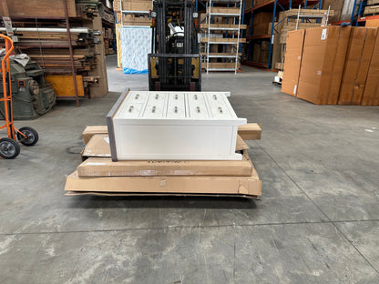Factory Second - Beachhouse Double Bed & Tallboy