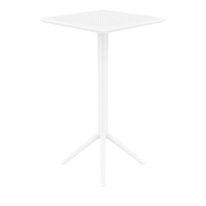 Kirra Outdoor Bar Table - White (600mm)