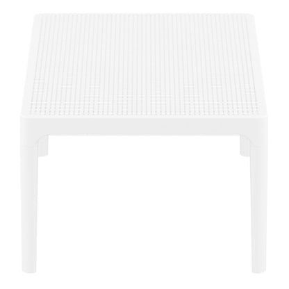 Kirra Outdoor Coffee Table - White