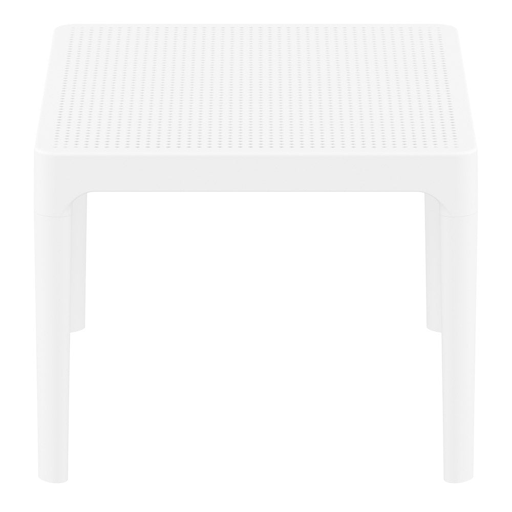 Kirra Outdoor End Table - White