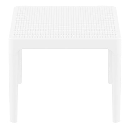 Kirra Outdoor End Table - White