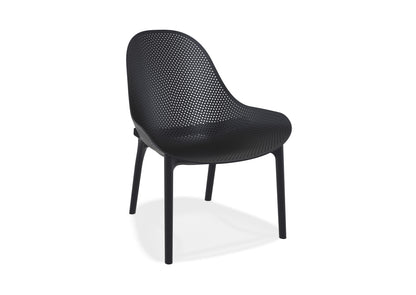 Kirra Outdoor Lounge Chair - Black