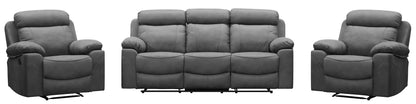 London Lounge Suite (5 Seater) - Grey