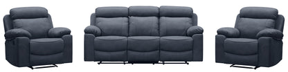 London Lounge Suite (5 Seater) - Storm