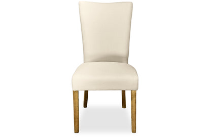 Mirage Chair - Natural Linen (Plantation Legs)