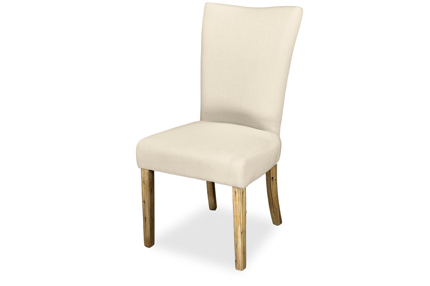 Mirage Chair - Natural Linen (Antique Legs)