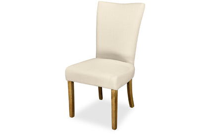 Mirage Chair - Natural Linen (Plantation Legs)