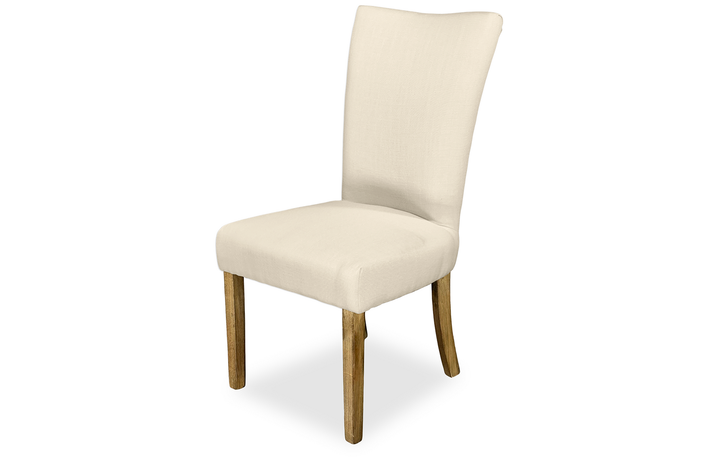 Mirage Chair - Natural Linen (Plantation Legs)