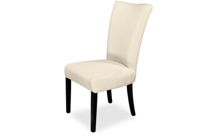 Mirage Chair - Natural Linen (Black Legs)