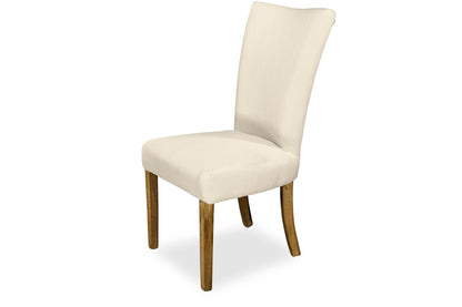 Mirage Chair - Natural Linen (Plantation Legs)