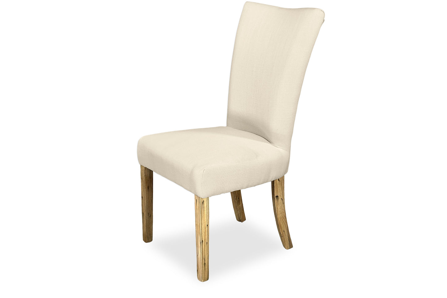 Mirage Chair - Natural Linen (Antique Legs)