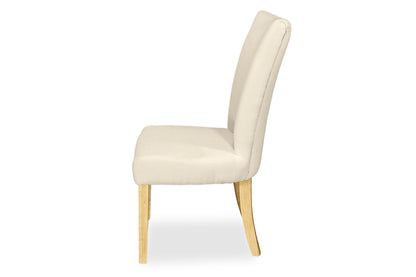 Mirage Chair - Natural Linen (Oak Legs)