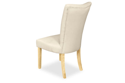 Mirage Chair - Natural Linen (Oak Legs)