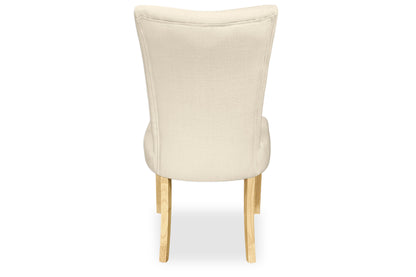 Mirage Chair - Natural Linen (Oak Legs)